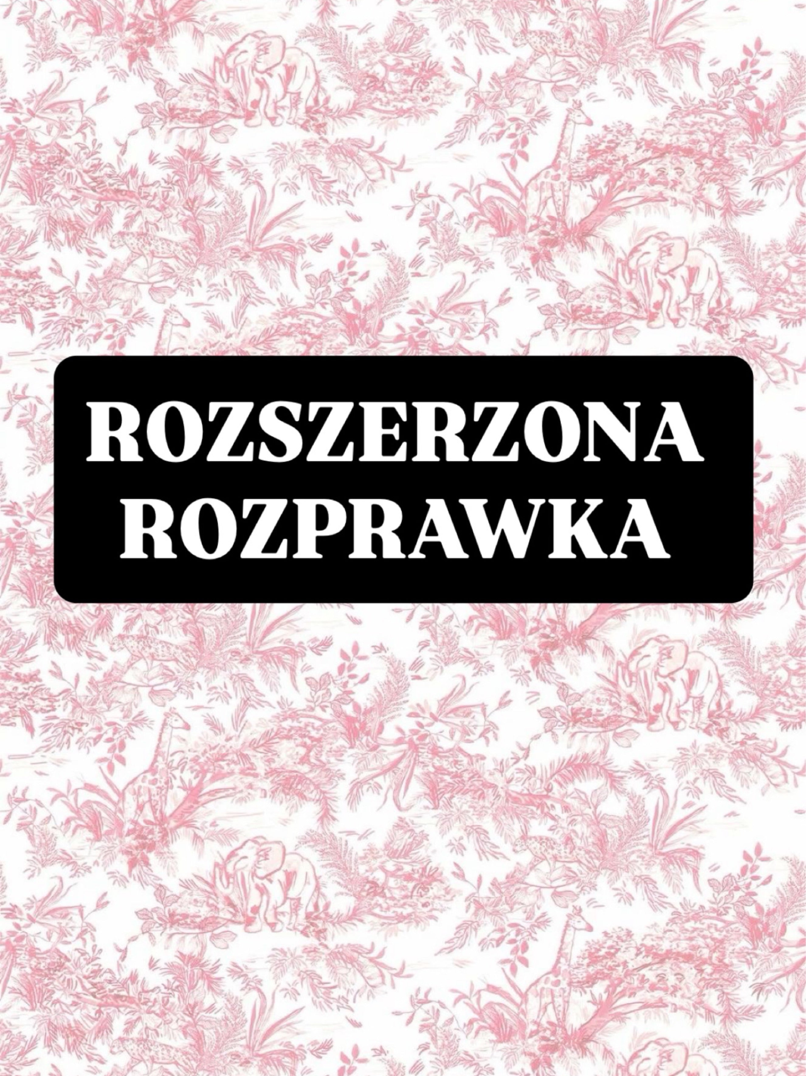 Rozprawka rozszerzona opracowanie